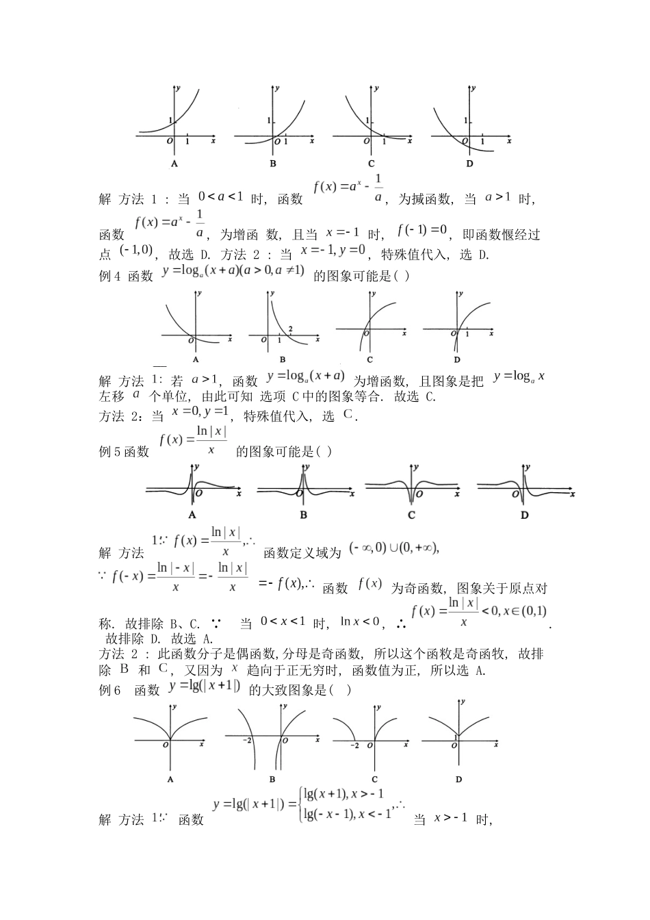 高考数学大招书-大招3特殊值极限法秒解函数图象题.docx_第3页