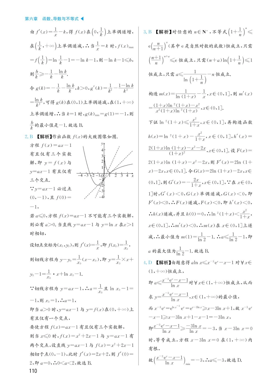 高考数学选择填空题经典模型突破-第六章模型41任意存在性问题答案.pdf_第2页