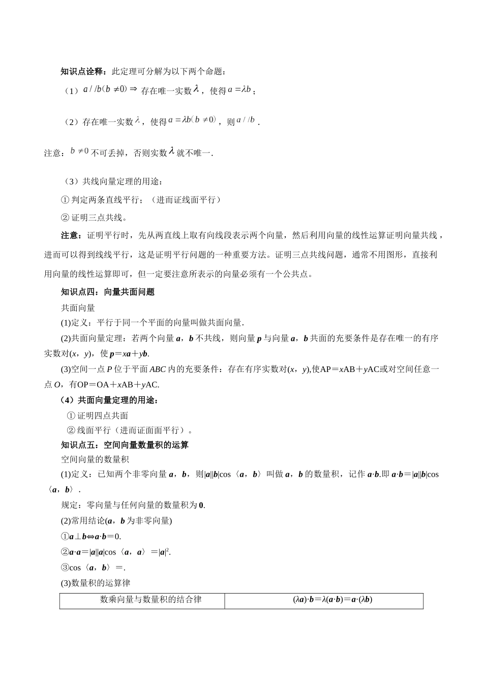 高一升高二暑假数学领跑讲义-第04讲空间向量及其运算（原卷版）.docx_第3页