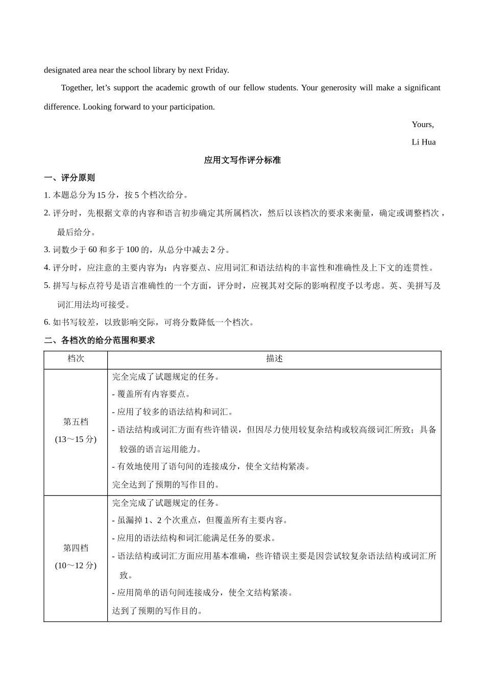 信息必刷卷01（新高考I卷）参考答案-2025年高考英语考前信息必刷卷（新高考Ⅰ卷专用）.docx_第2页