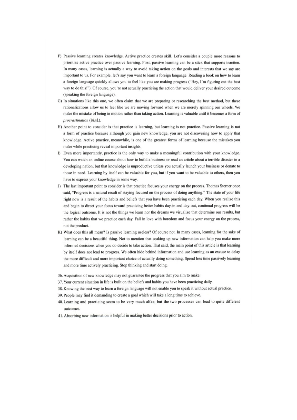 2024年12月英语四级真题及答案-第3套.doc_第3页