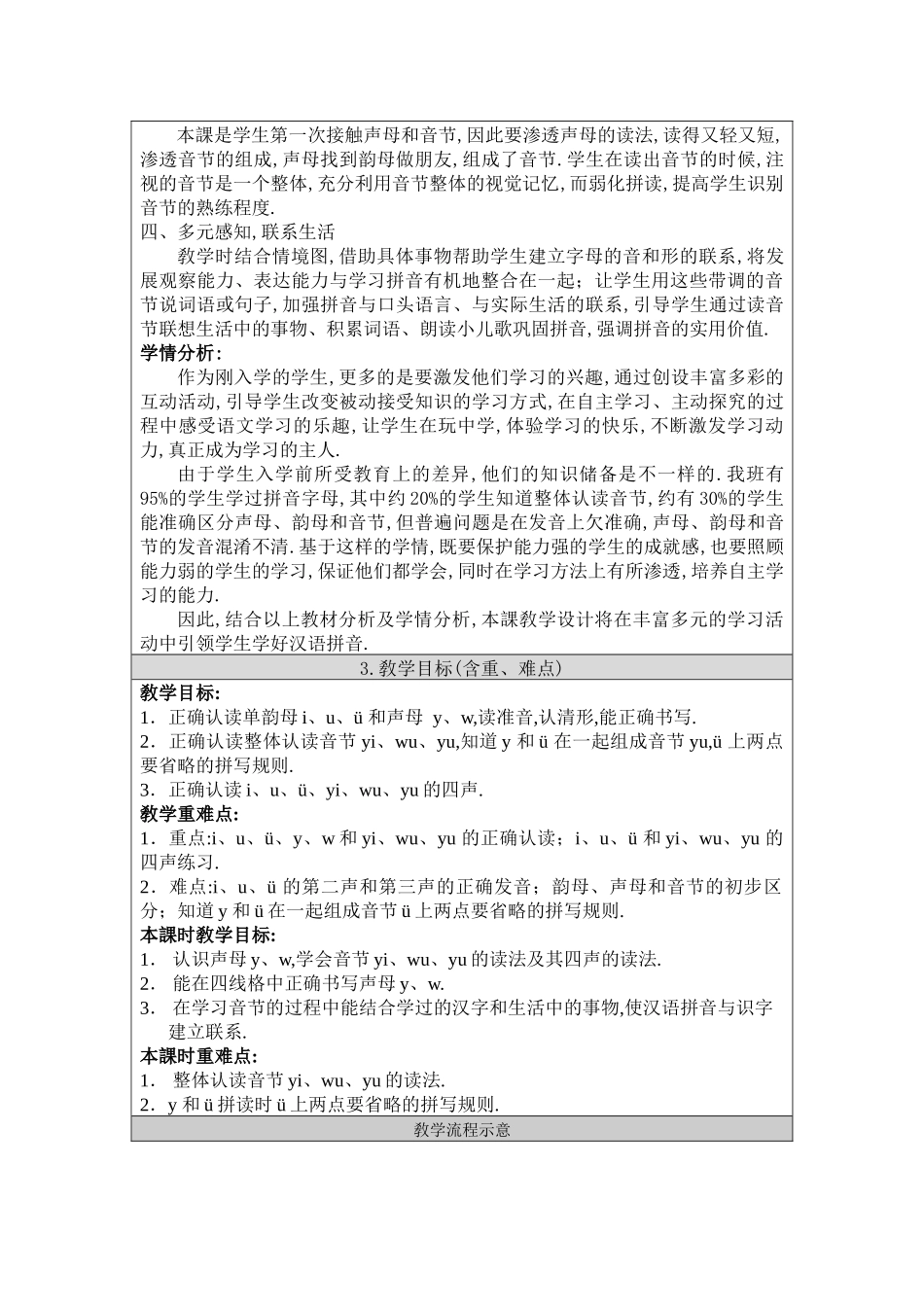 人教版部编版小学语文一年级上册iuüyw教学设计教案1.docx_第2页