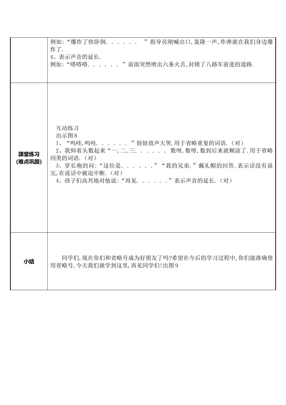 人教版（部编版小学语文一年级上册省略号的作用教学设计教案.docx_第2页