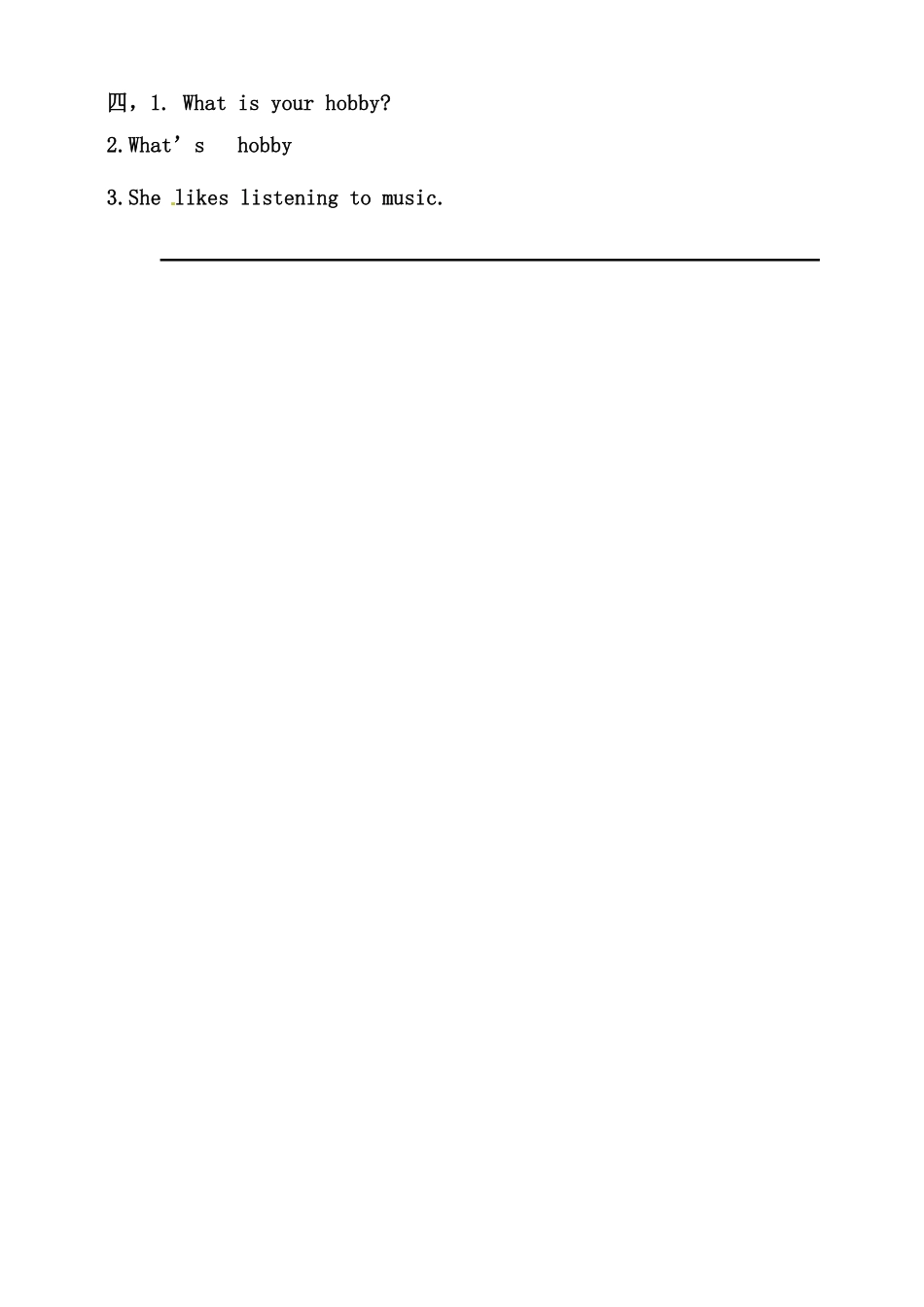 （含答案解析六年级上册英语同步练习-Unit4IhaveapenpalAlet'slearn练习.pdf_第3页