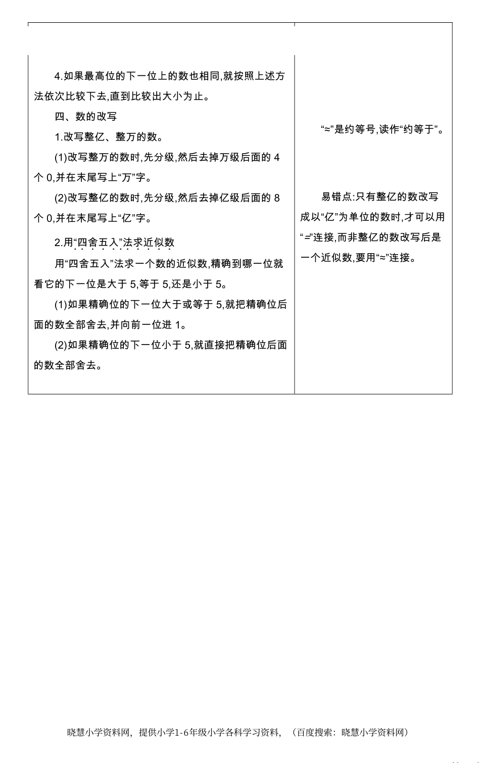 一年级上册数学北京课改版知识要点.pdf_第2页