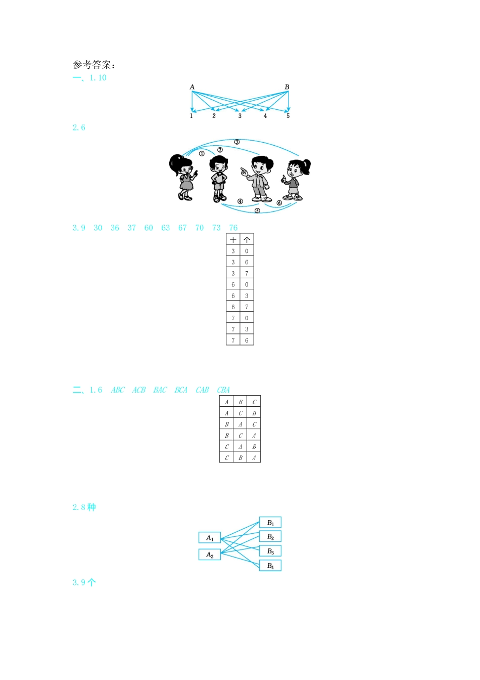 人教版数学三年级下册第八单元检测卷2测试试卷含答案.pdf_第3页