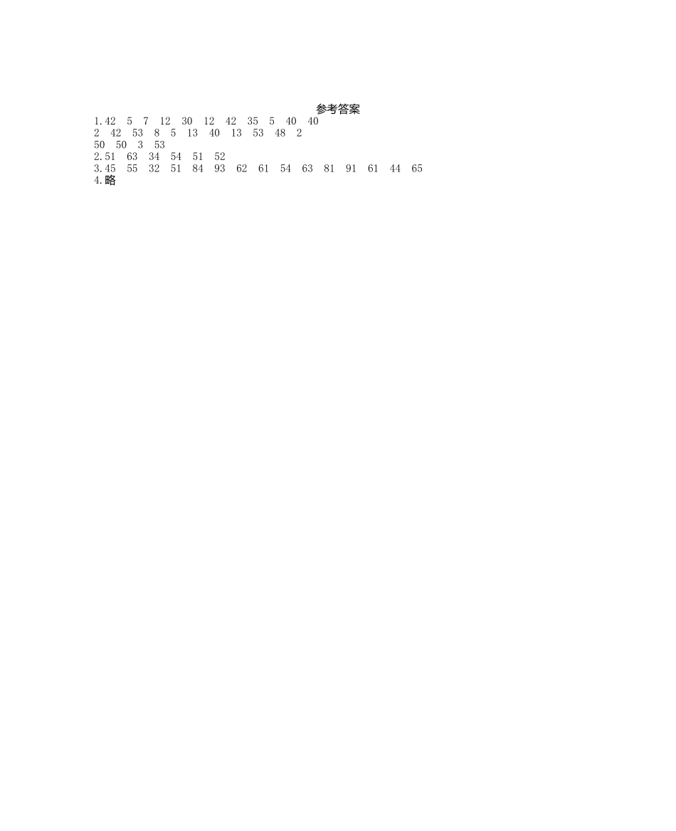 人教版数学一年级下册练习九　两位数加一位数进位1测试试卷含答案.pdf_第2页