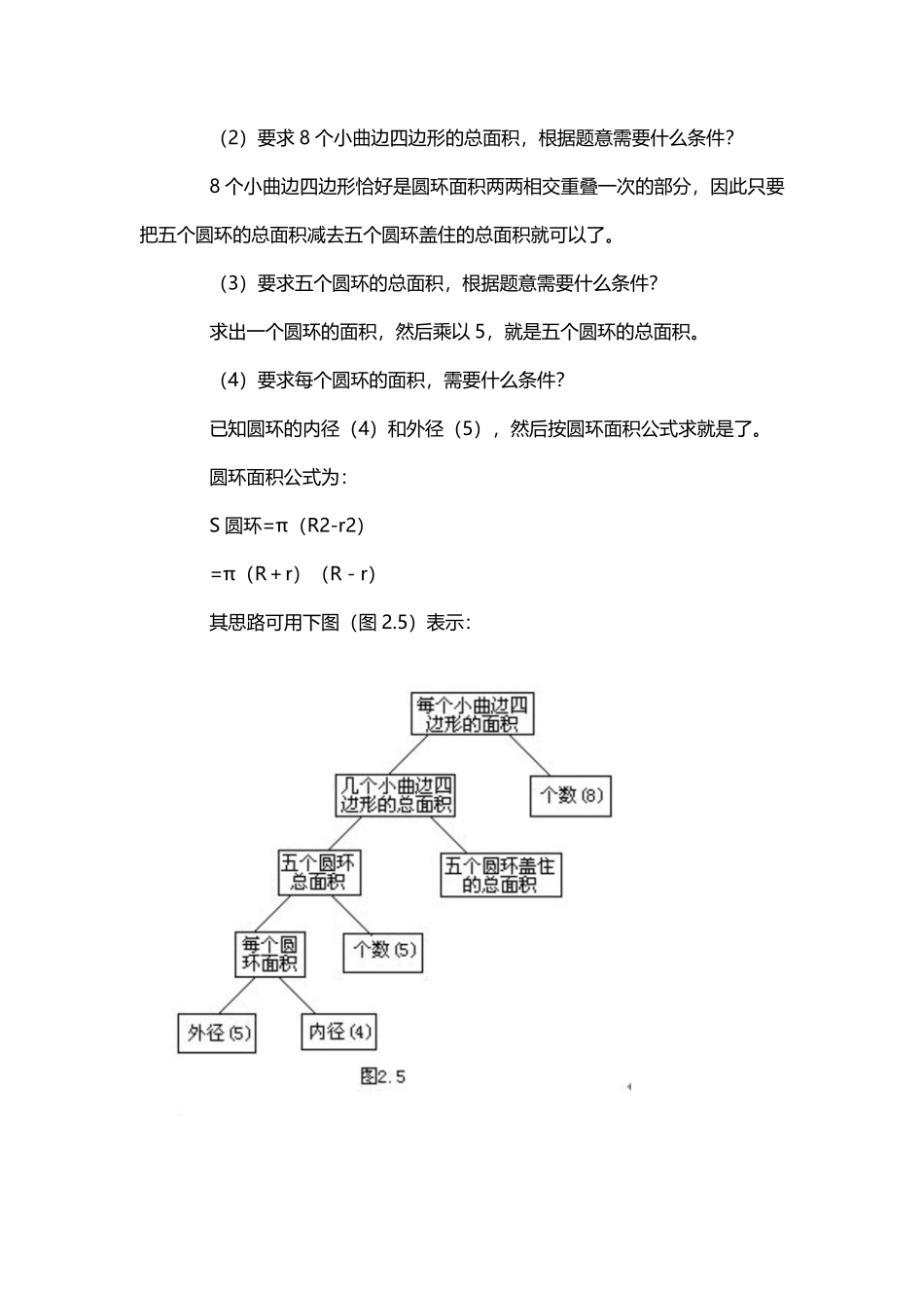 人教版数学四年级上册2、逆向分析思路测试试卷含答案.pdf_第3页
