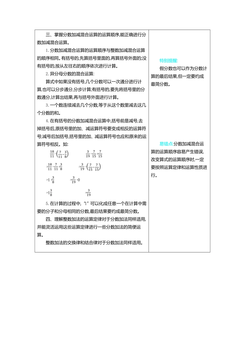 人教版数学五年级下册6分数的加法和减法测试试卷含答案.pdf_第2页