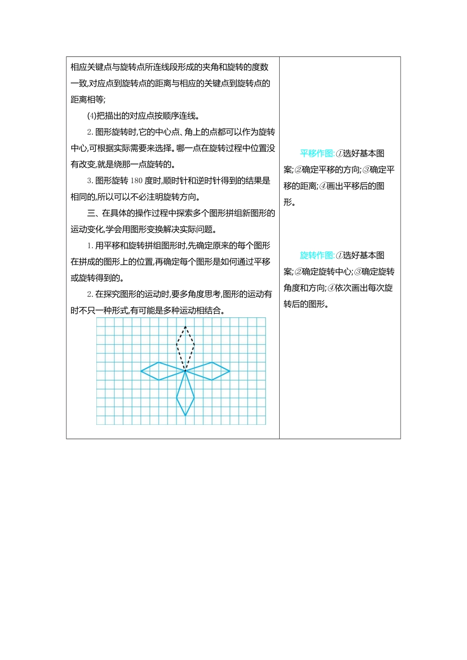 人教版数学五年级下册5图形的运动（三测试试卷含答案.pdf_第2页