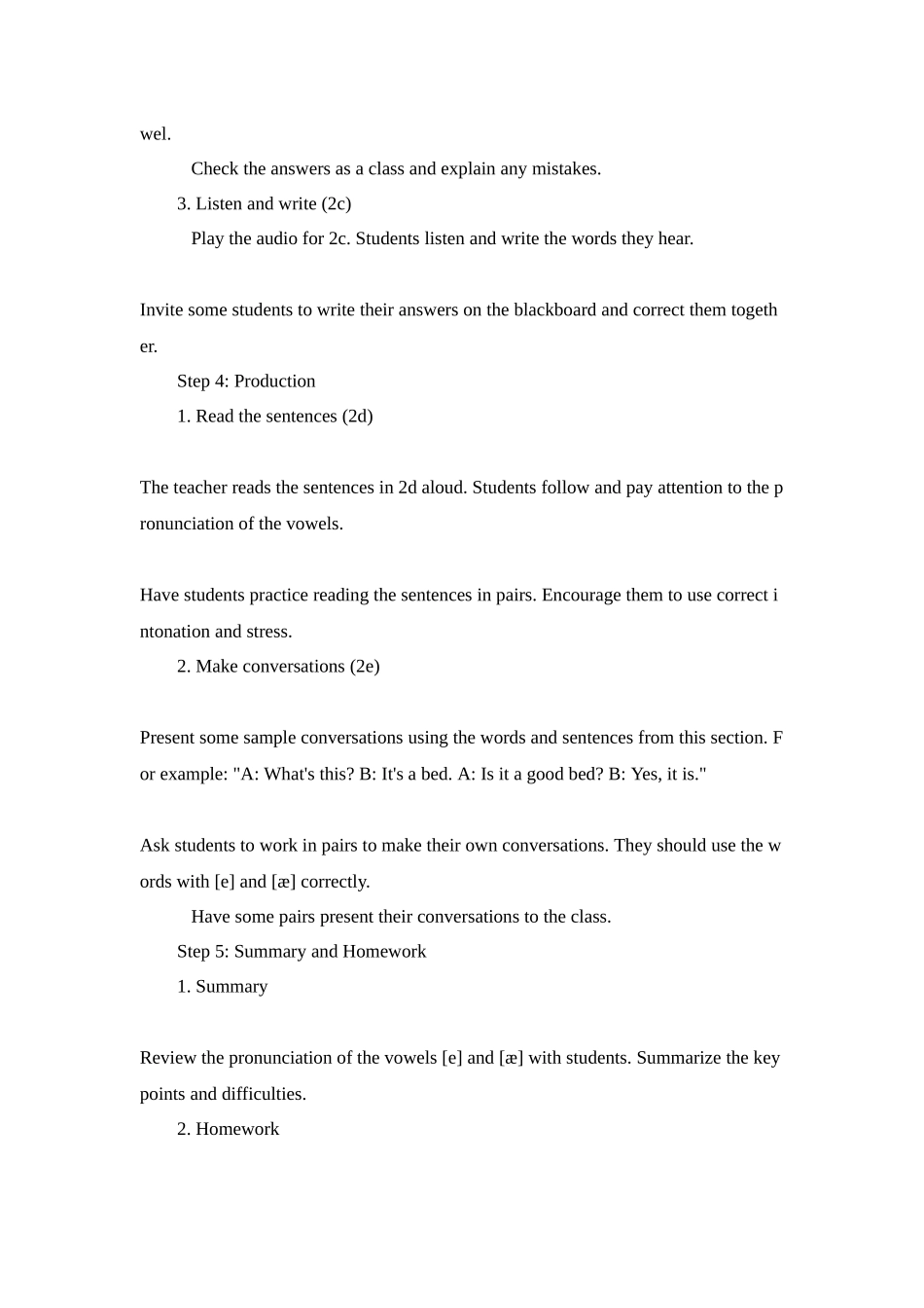 英语人教版（2024）7年级上册 Unit3 Section A What is your scho 5教案 教学设计.docx_第3页