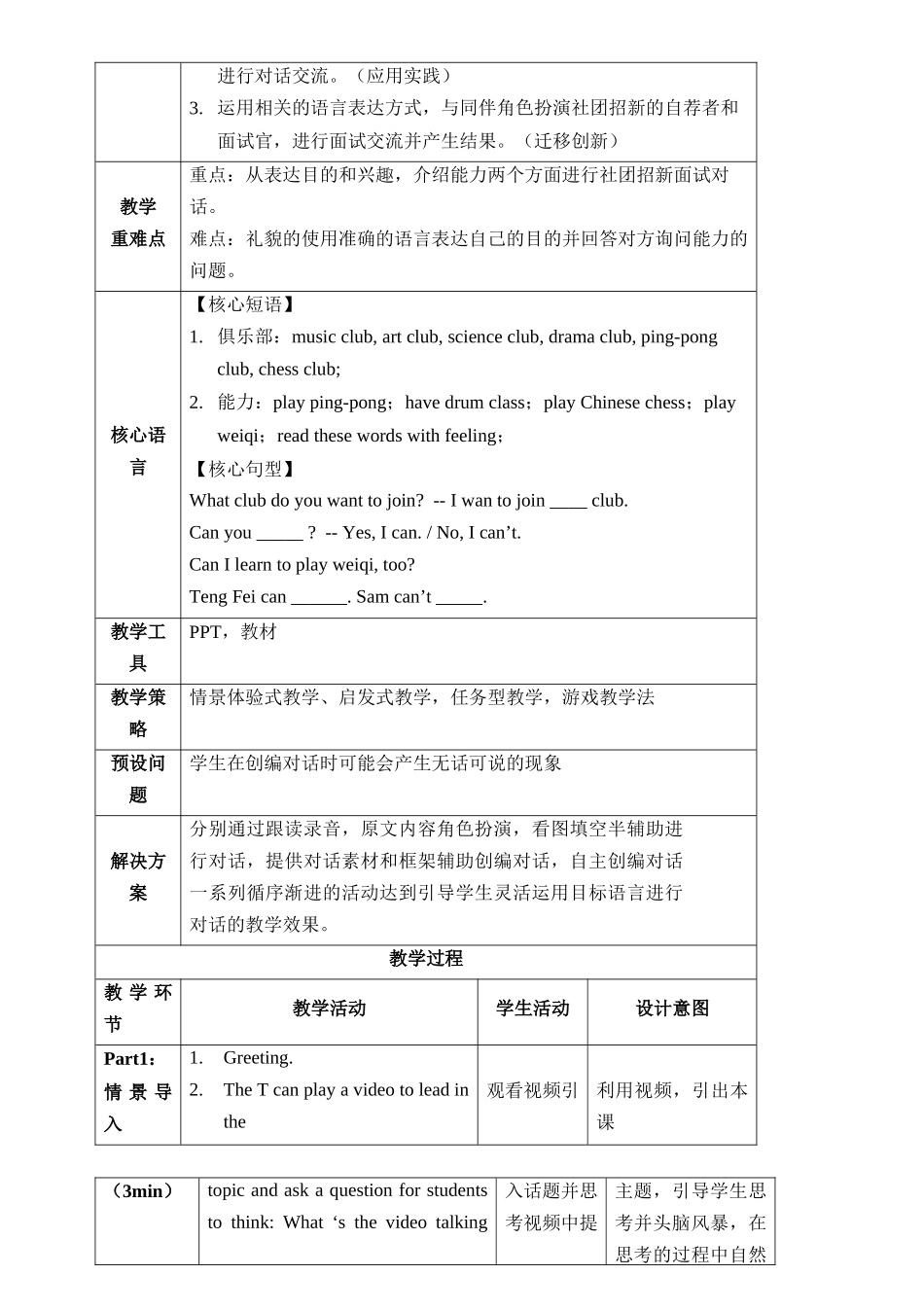 英语人教版（2024）7年级上册 Unit5 Fun clubs Section A 1a-1d 教教案 教学设计.docx_第2页