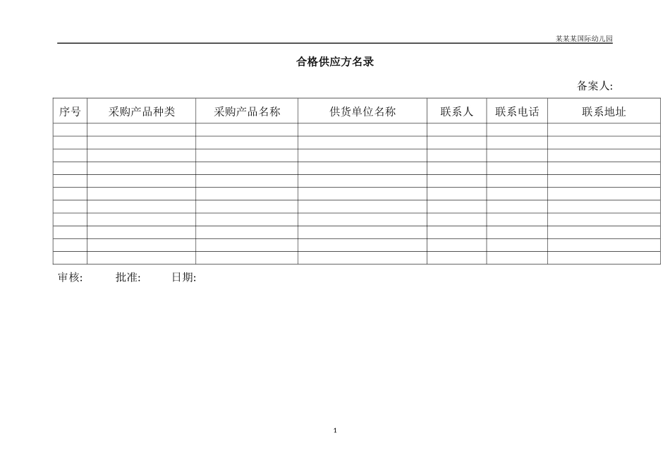 幼儿园合格供应方名录.docx_第1页