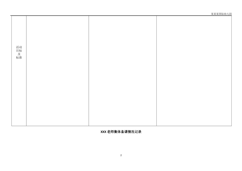 幼儿园集体备课记录表.docx_第2页