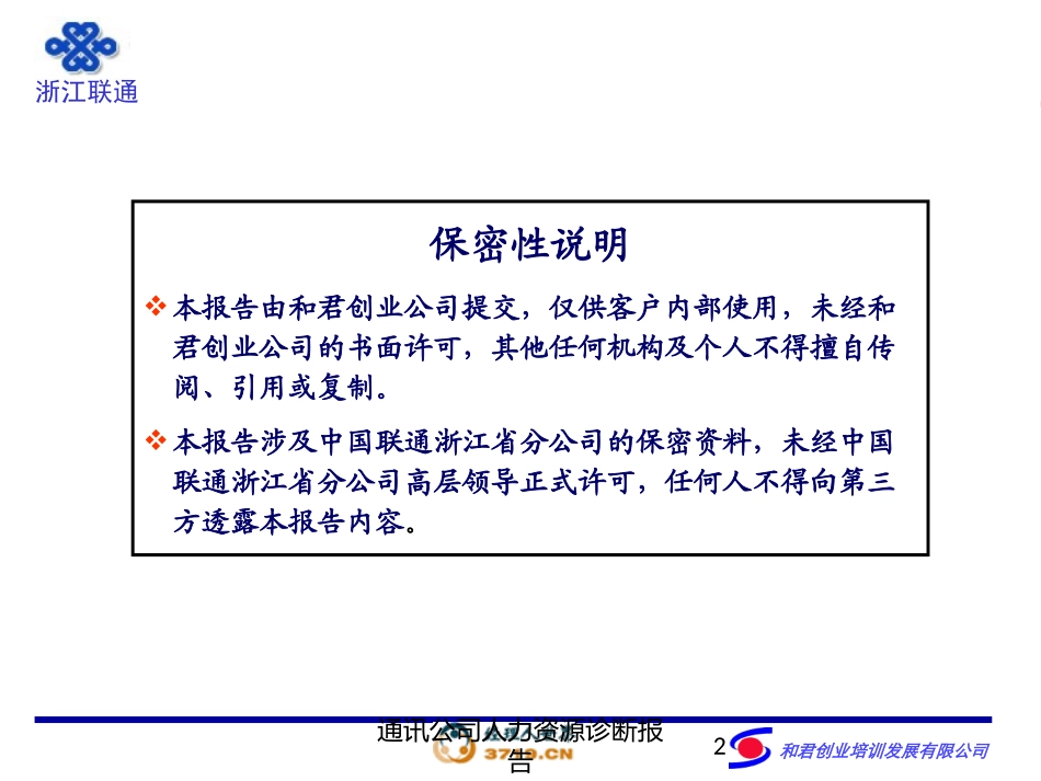 通讯公司人力资源诊断报告培训课件.pptx_第2页