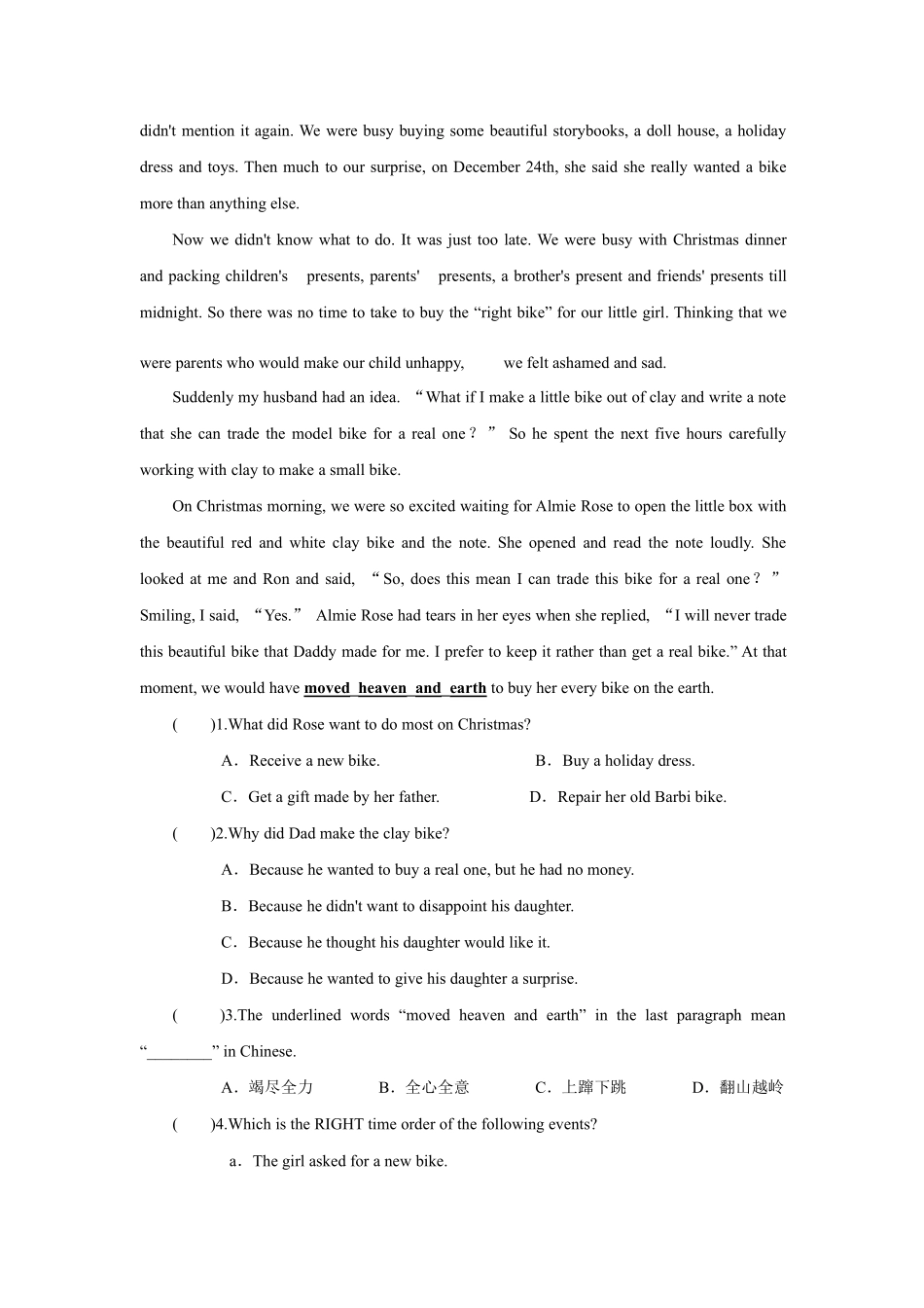【课后作业】八年级下册英语人教版Unit 5 Section A含答案解析.pdf_第3页