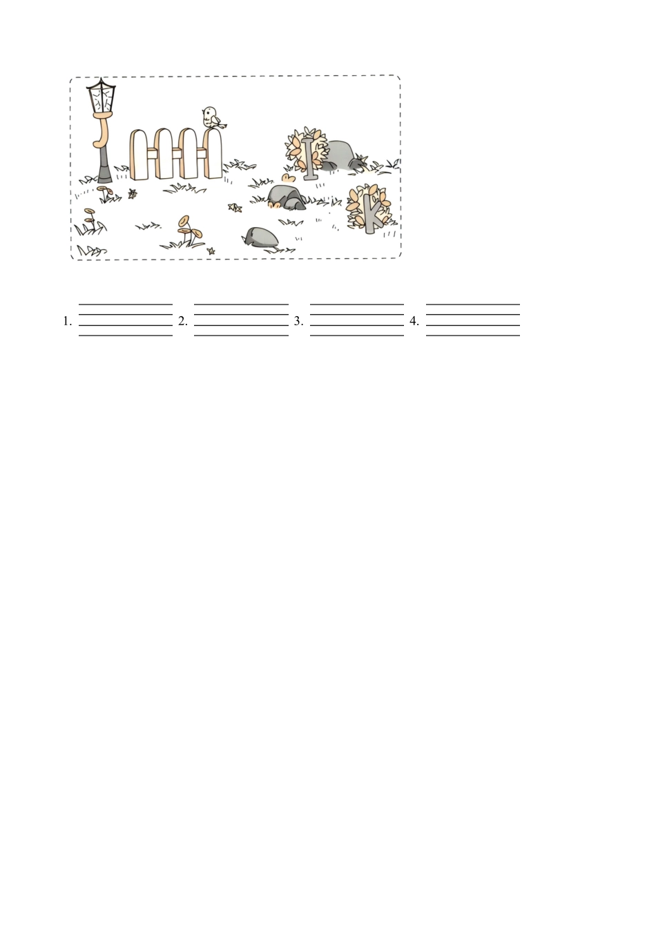 2024版新教材三年级英语上册课时练人教PEP版Unit3 Amazing animals Part A 第3课时含答案.pdf_第3页
