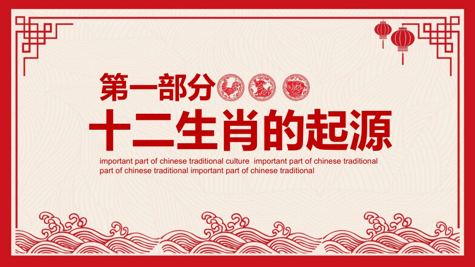 剪纸风传统文化十二生肖知识模板.pptx_第3页