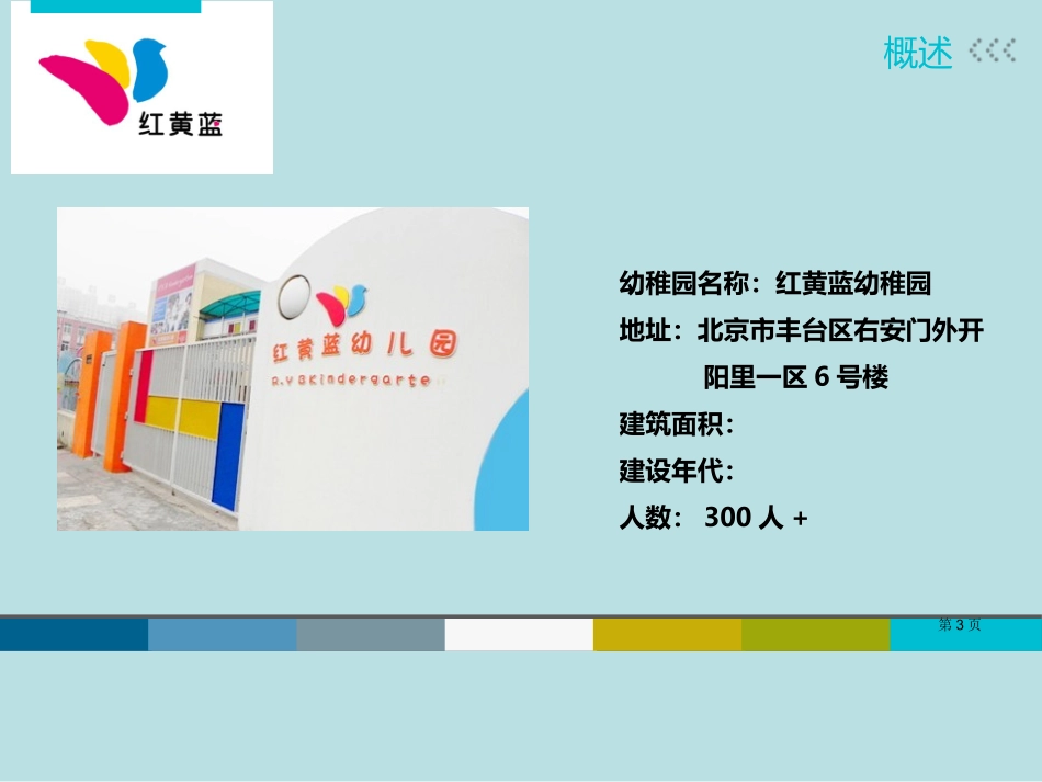 红黄蓝幼儿园调研总结名师优质课赛课一等奖市公开课获奖课件.pptx_第3页