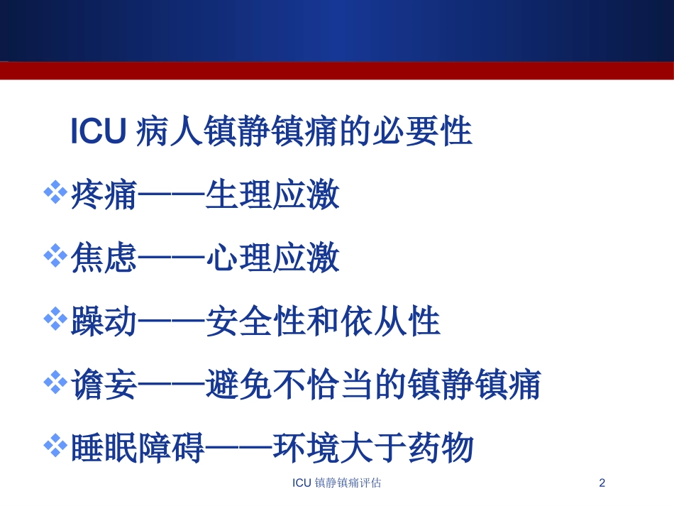 ICU镇静镇痛评估培训课件.pptx_第2页