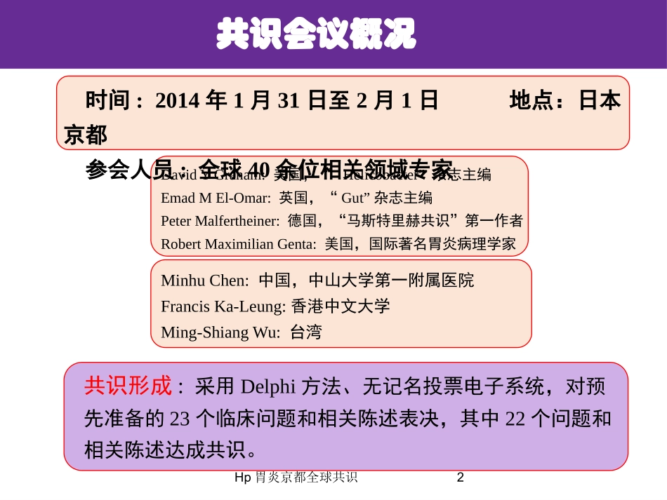 Hp胃炎京都全球共识培训课件.pptx_第2页