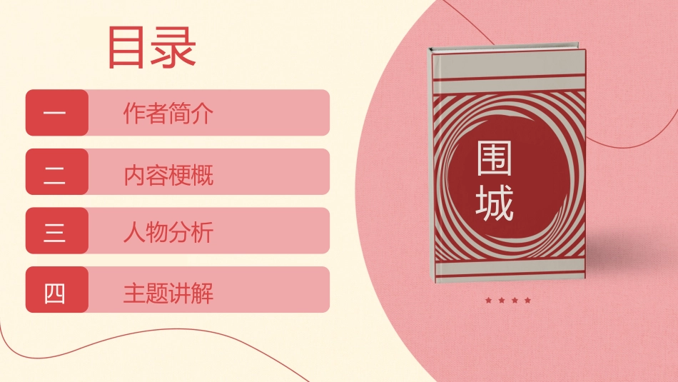 《围城》钱钟书读书分享会读书日读书笔记读书分享笔记.pptx_第2页