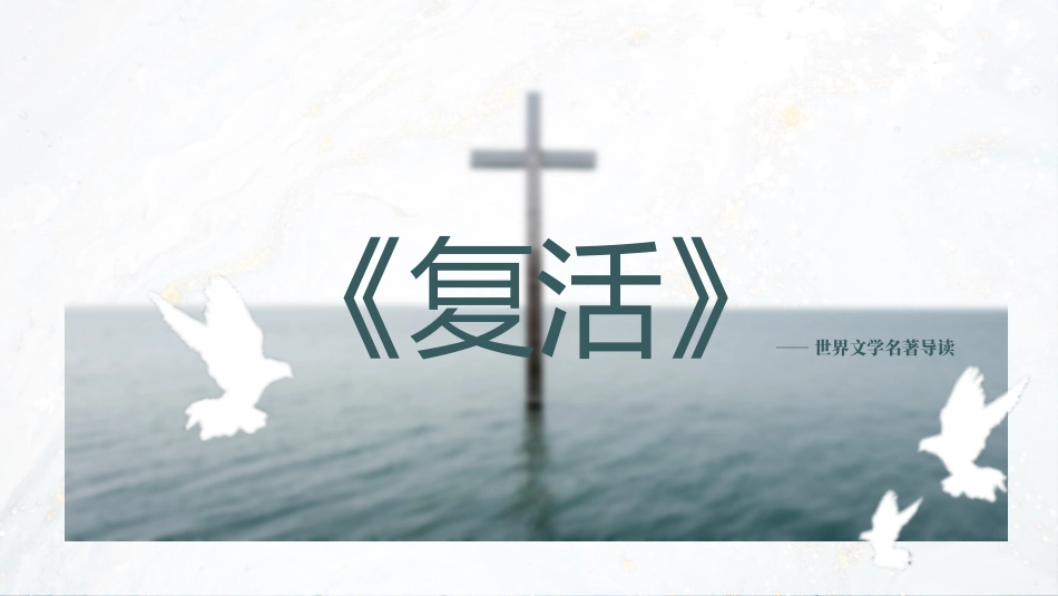 《复活2》名著导读好书2.pptx_第1页