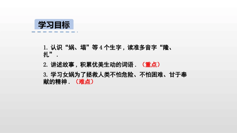 部编版四年级上册语文《女娲补天》课件2.pptx_第2页