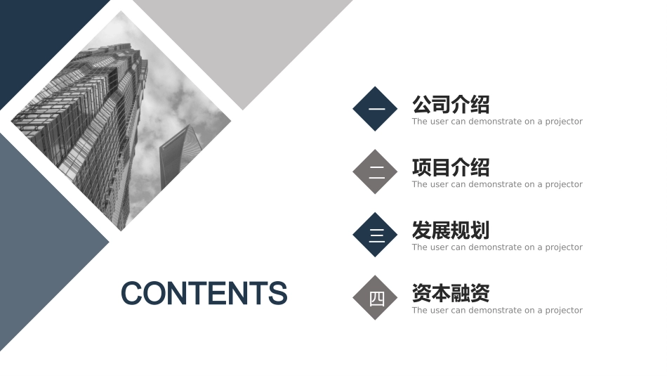 大气商务融资计划书模板.pptx_第2页