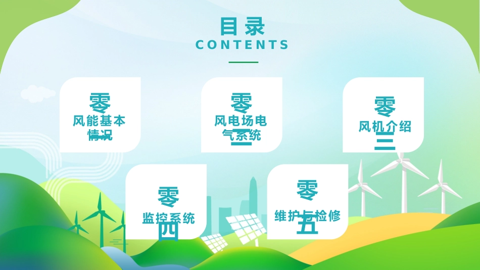 绿色卡通风格的新能源风力发电模板.pptx_第3页