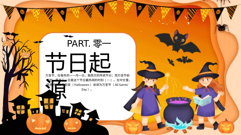 万圣节节日简介模板47.pptx_第3页