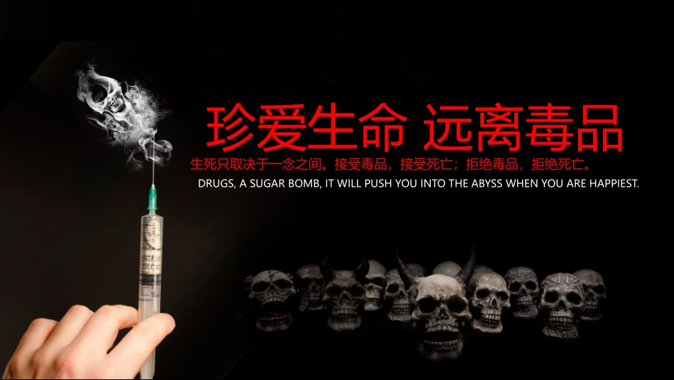 珍爱生命远离毒品禁毒教育3.pptx_第1页