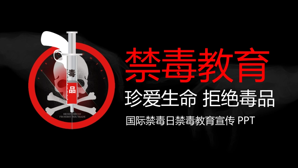 珍爱生命远离毒品禁毒教育26.pptx_第1页