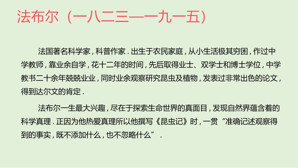 昆虫记ppt课件模板2款7.pptx_第2页