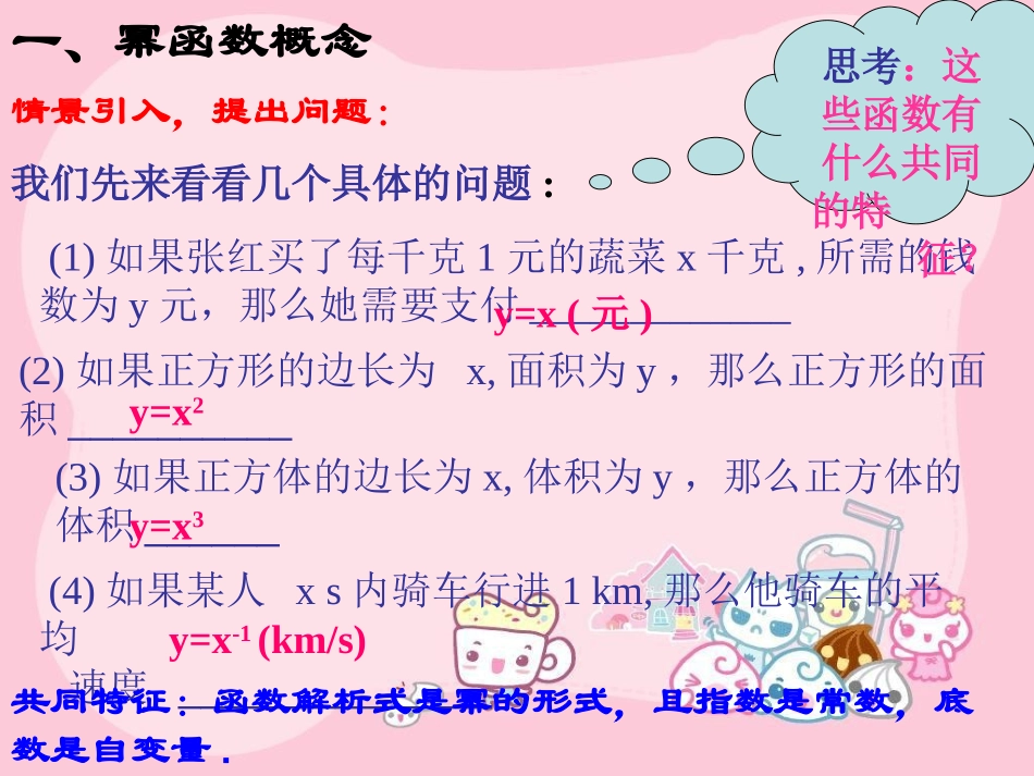 【初高中数学衔接】第十四讲   简单的幂函数.ppt_第2页
