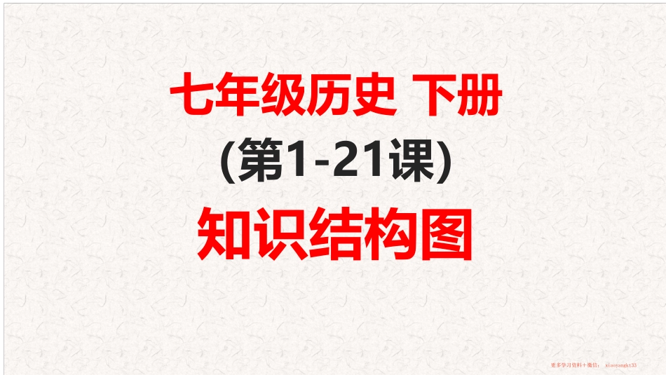 35.知识结构图-七年级历史下册.pdf_第1页