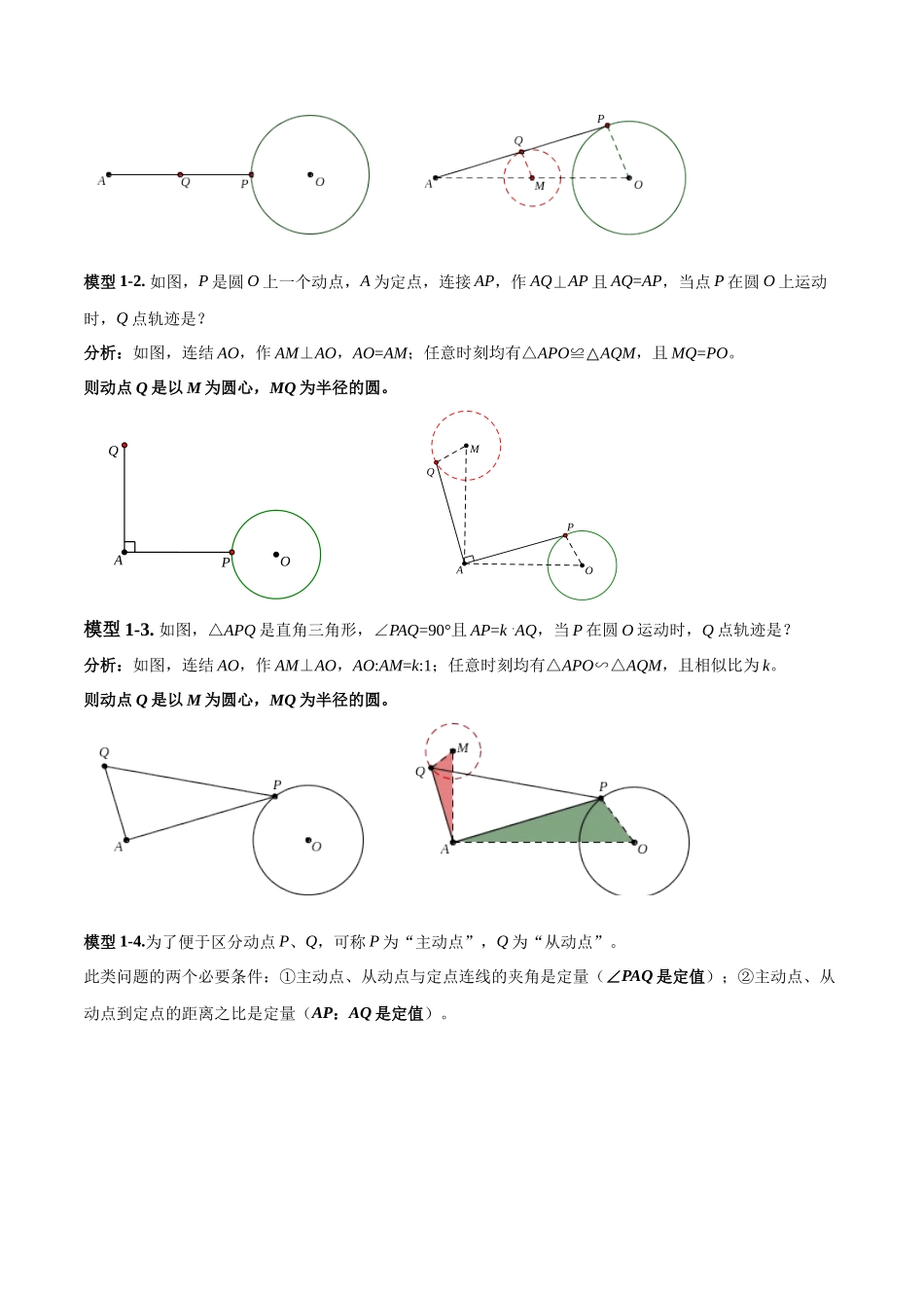 2025年中考数学几何模型归纳训练-专题38 最值模型之瓜豆模型（原理）曲线解读与提分精练（全国通用）（原卷版）.docx_第2页