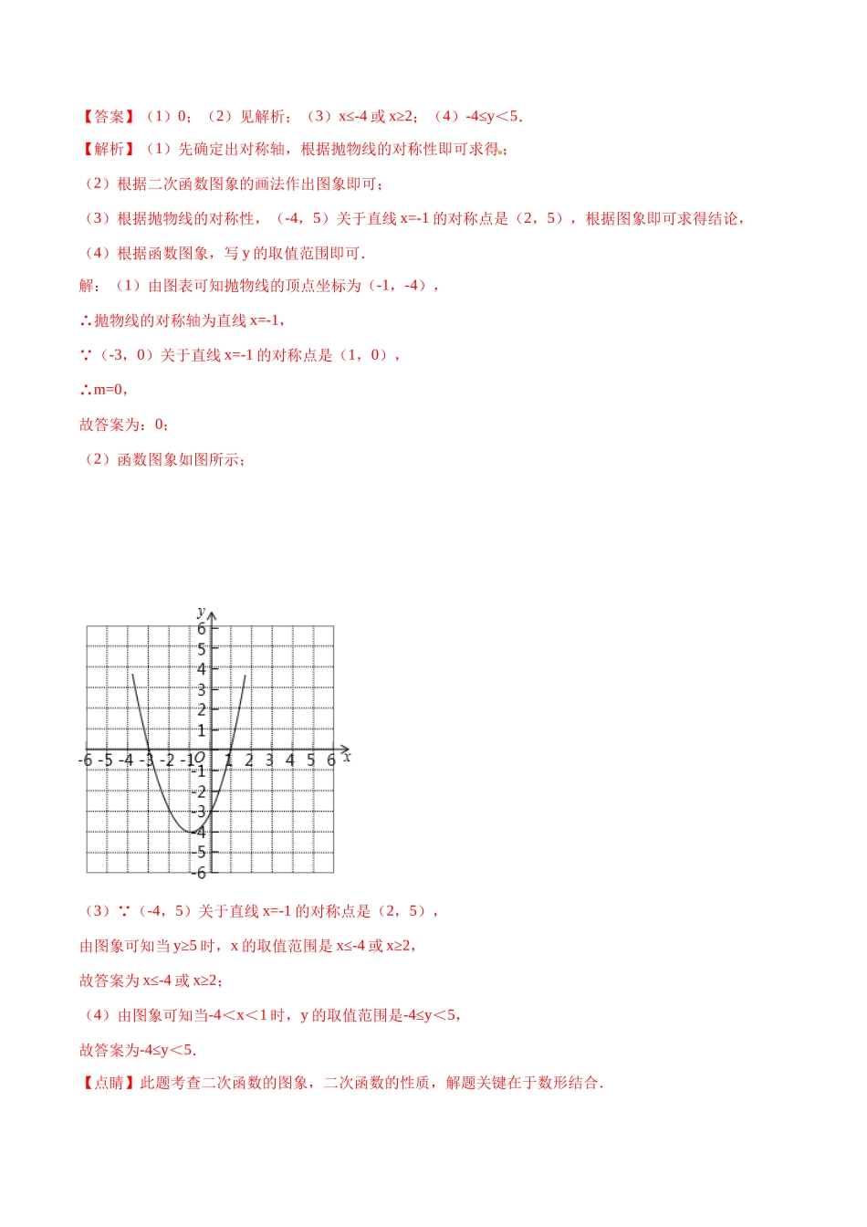 初高中衔接数学新人教版-衔接点06 函数的最值及函数值的范围（解析版）.docx_第3页