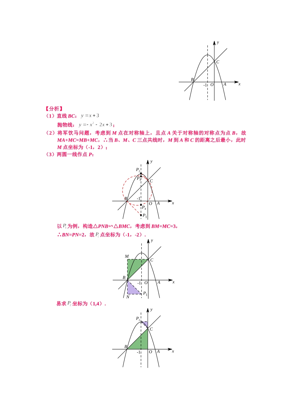 初中数学大招-29 二次函数与直角三角形存在性问题.doc_第3页