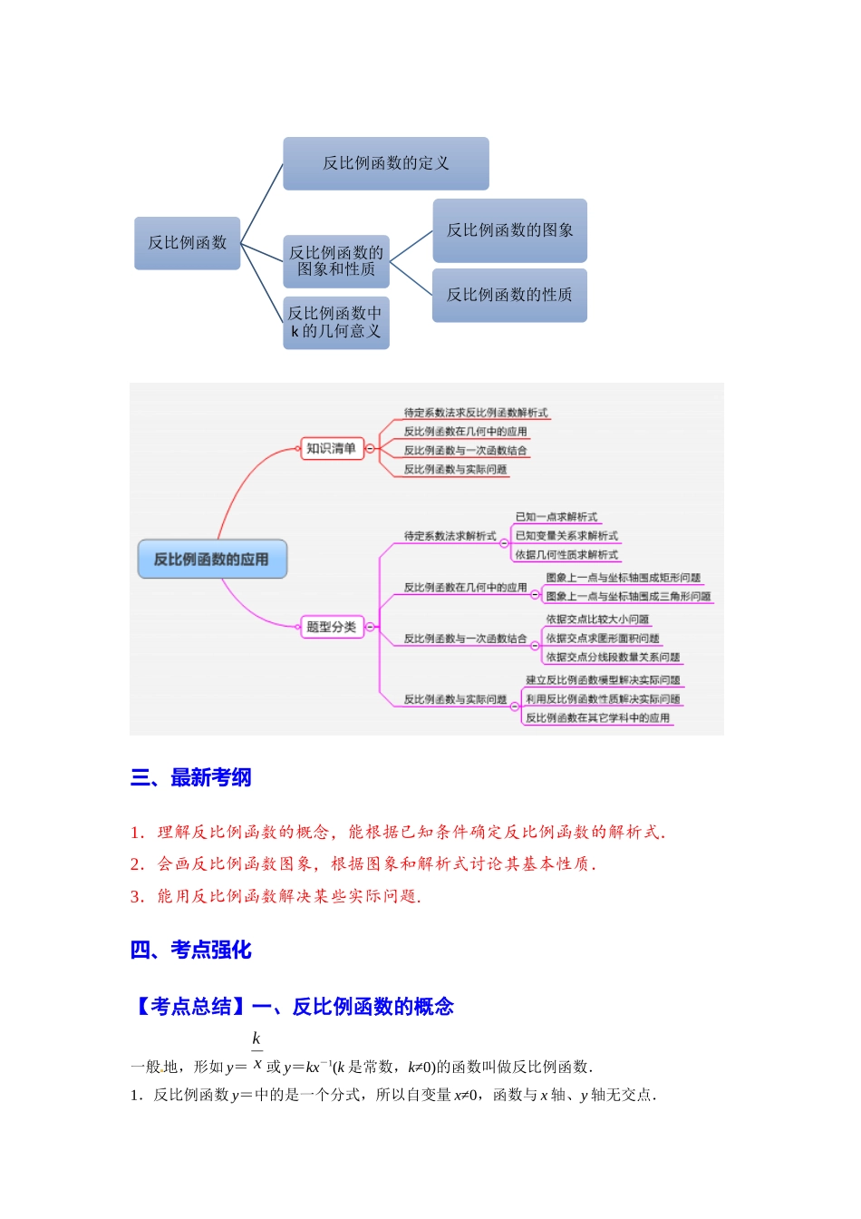 初中数学大招-61 反比例函数的综合突破.docx_第2页