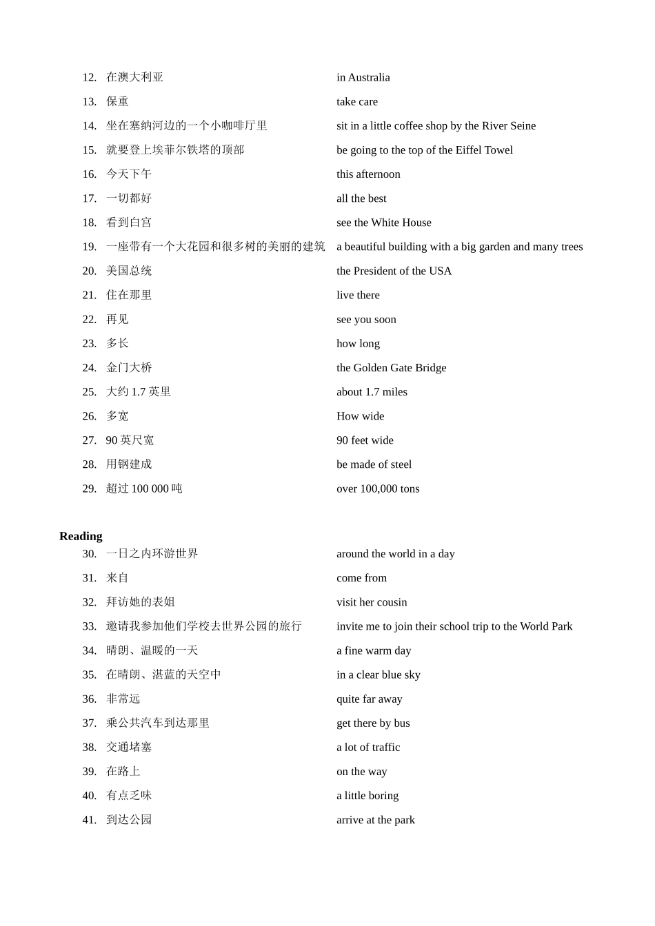 专题03 Unit 3 A day out【知识清单】-2023-2024学年八年级英语上学期期中考点大串讲（牛津译林版）.docx_第2页
