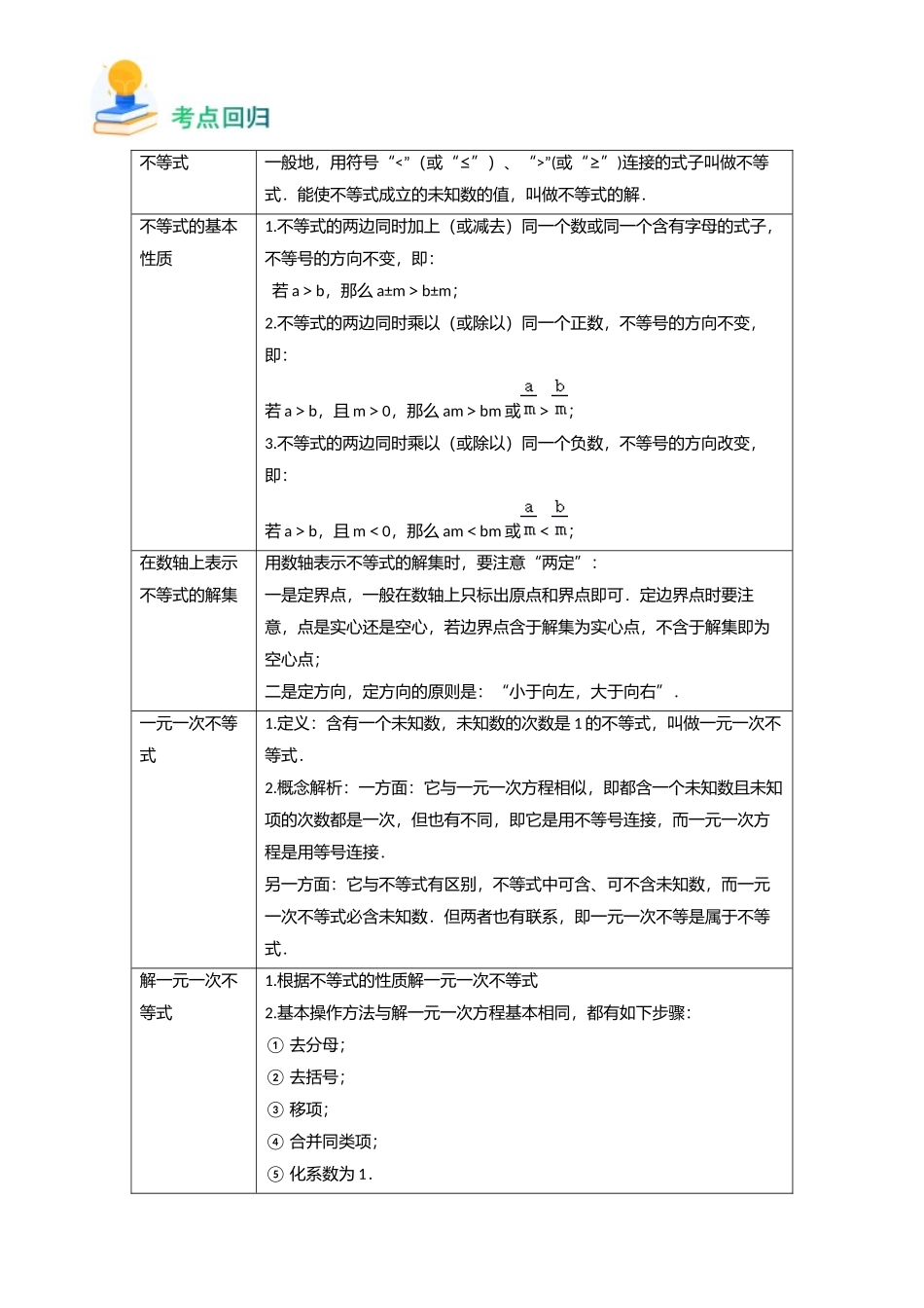 专题08 不等式及不等式组（解析版）-备战中考数学真题题源解密.docx_第2页