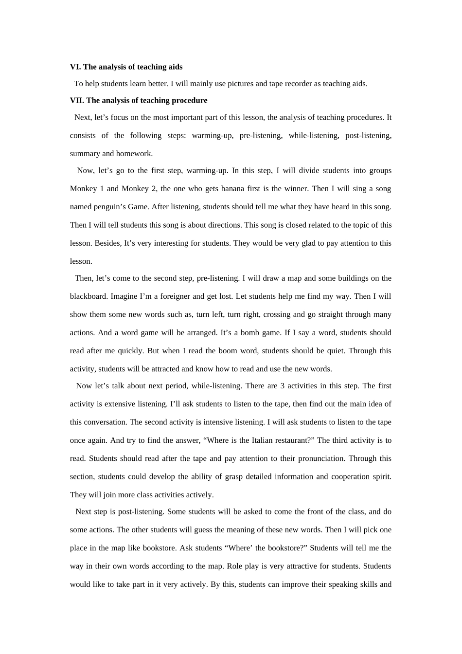 人教PEP版六年级英语上册Unit1HowcanIgetthereALet'slearn英文说课稿.docx_第2页