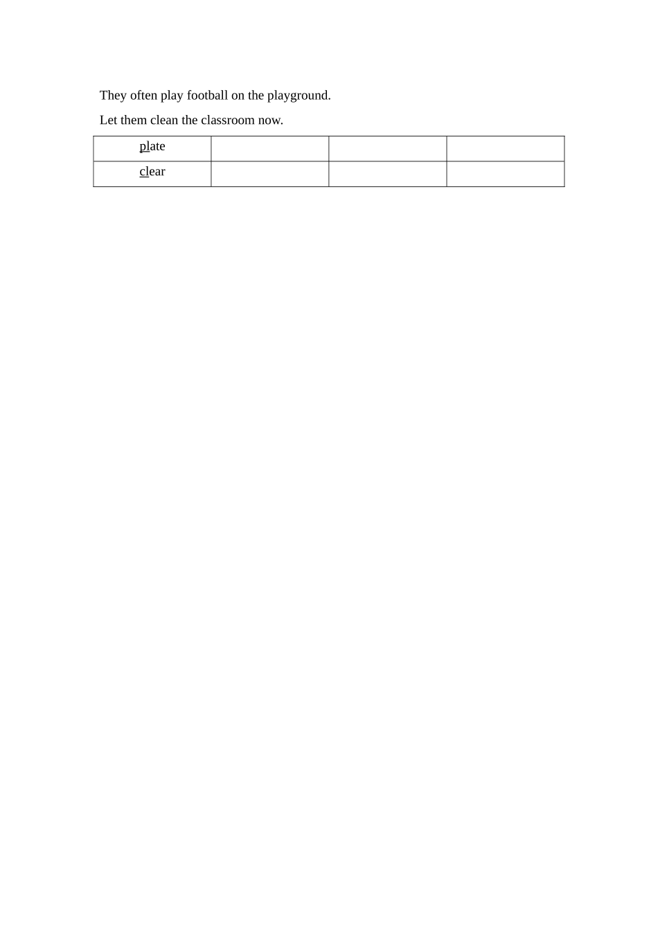 人教PEP版五年级英语下册Unit1PartA第三课时课时练含答案.docx_第2页