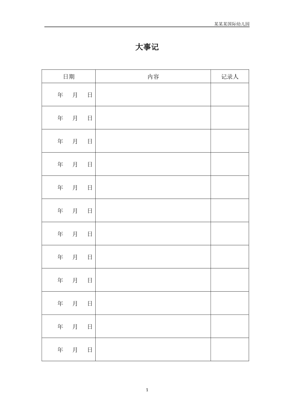 幼儿园大事记.docx_第1页