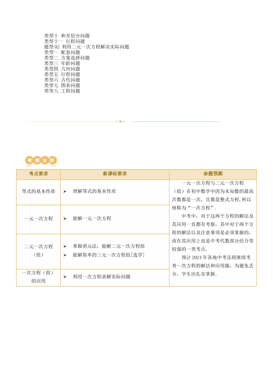 第05讲 一次方程（组）及其应用（讲义）（解析版）-2024年中考数学一轮复习讲练测（全国通用）.docx_第2页