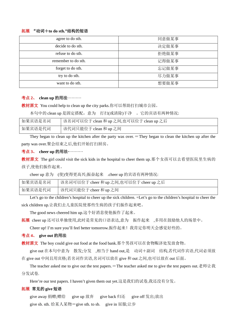 第07讲 八年级下册Unit 2重点知识先知-【寒假自学课】2024年八年级英语寒假提升学与练（人教版）（原卷版）.docx_第2页