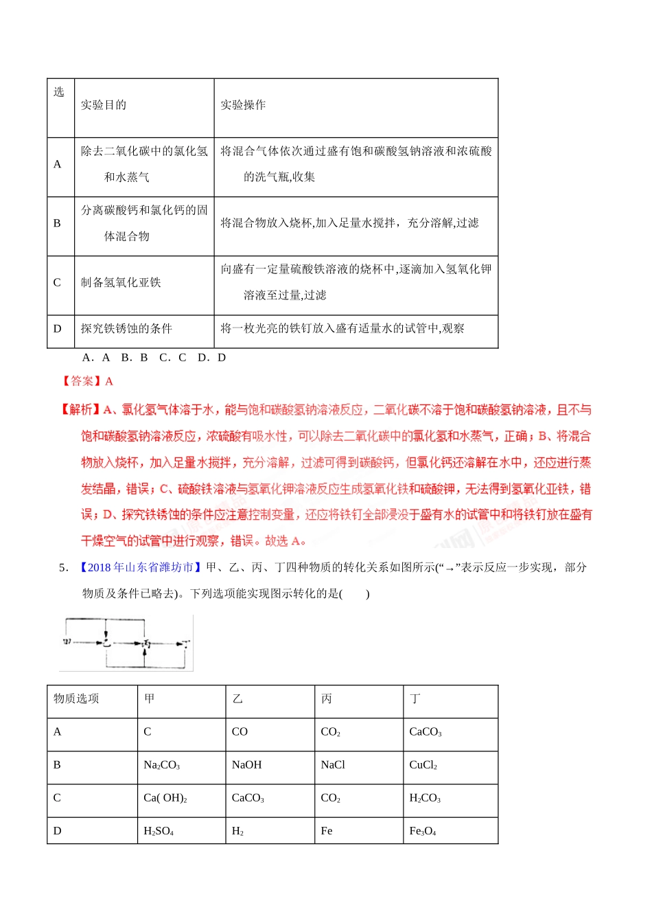 专题6.1 碳单质及其氧化物（第02期）-2018年中考化学试题分项版解析汇编（解析版）.doc_第2页