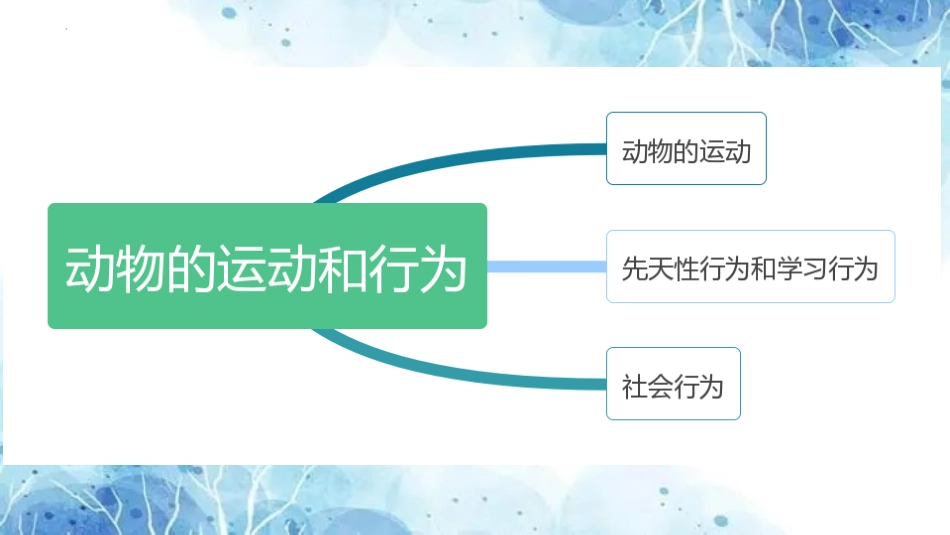 专题13 动物的运动和行为（课件）-备战2023年中考生物一轮复习考点（全国通用）.pptx_第2页