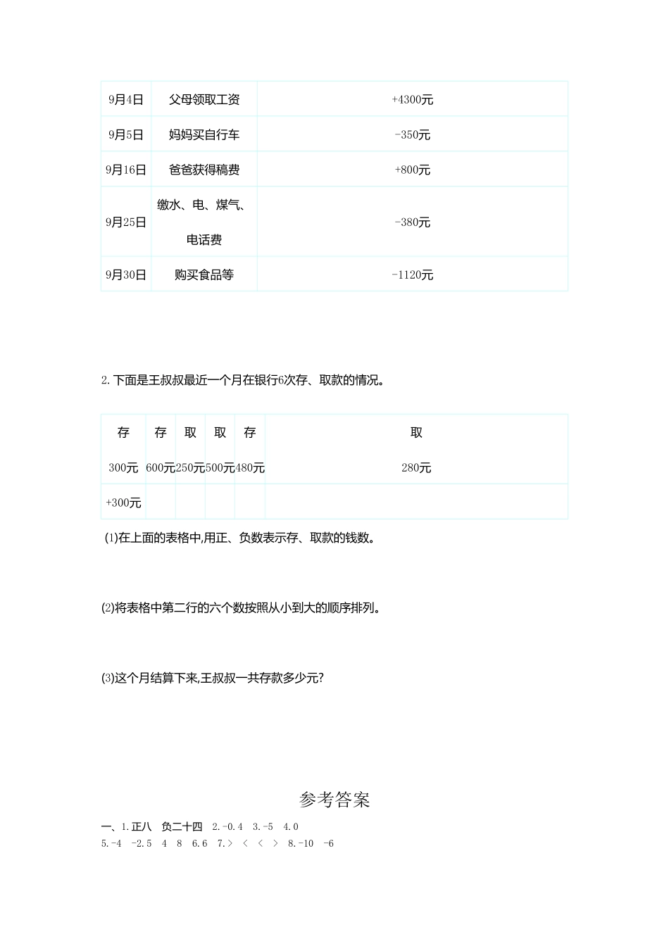 人教版数学六年级下册第一单元检测卷（1测试试卷含答案.pdf_第3页